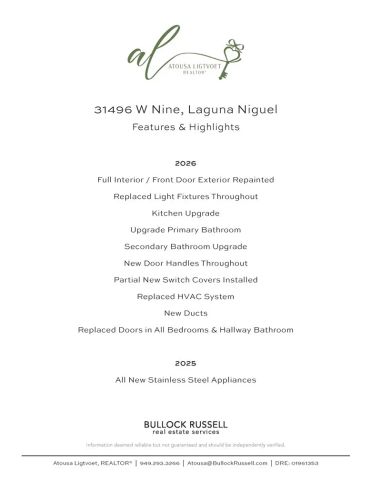 31496 W Nine, Laguna Niguel, CA 92677