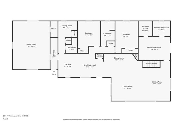 5141 90th Avenue, Lakeview, MI 48850