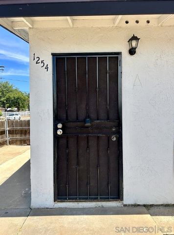 1254 Sumner A, El Cajon, CA 92021