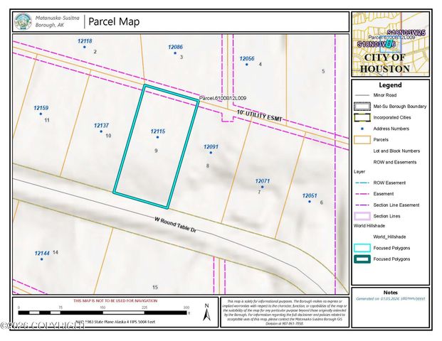 12115 W Round Table Drive, Houston, AK 99623