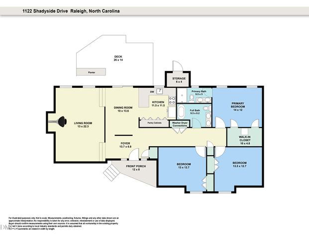 1122 Shadyside Drive, Raleigh, NC 27612
