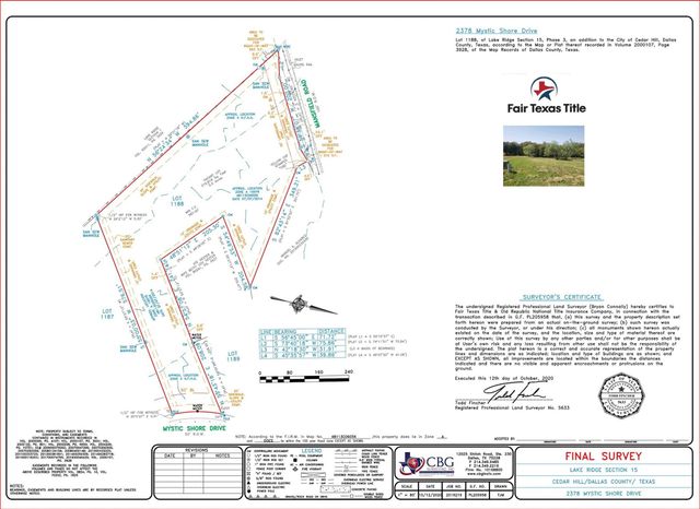 2378 Mystic Shore Drive, Cedar Hill, TX 75104