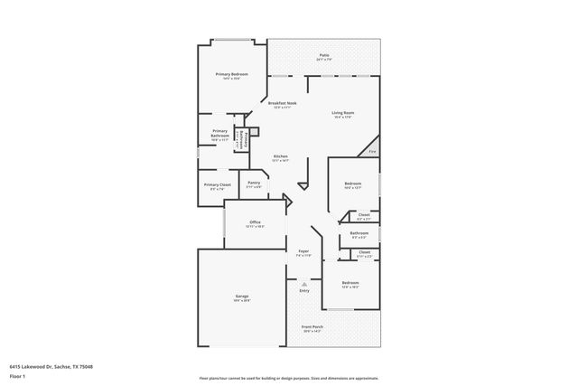 6415 Lakewood Drive, Sachse, TX 75048