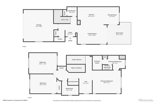 19585 E Sunset Circle, Aurora, CO 80015