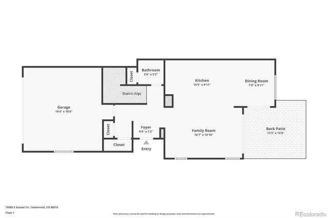 19585 E Sunset Circle, Aurora, CO 80015