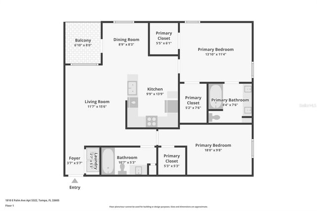 1810 E PALM AVENUE 5322, Tampa, FL 33605