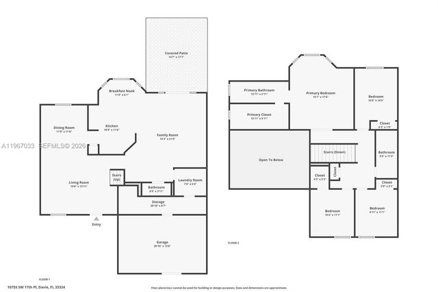 10755 SW 17th Place, Davie, FL 33324