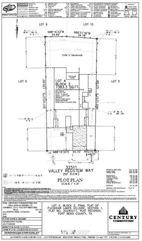 32511 Valley Redstem Way, Fulshear, TX 77441