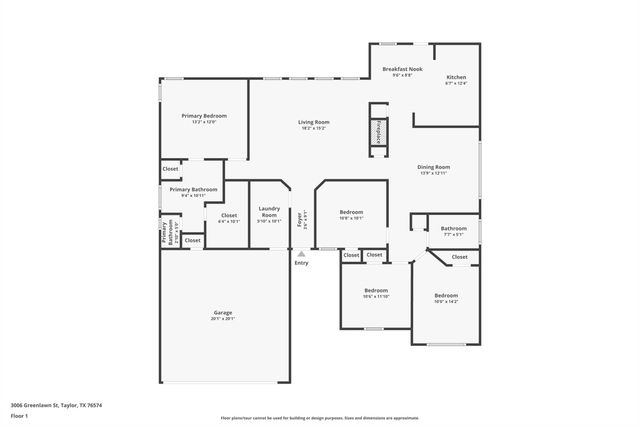 3006 Greenlawn ST, Taylor, TX 76574