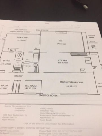 5193 Alder Lane SW, Powder Springs, GA 30127