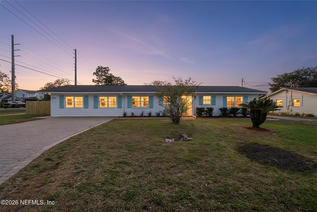 1508 BENTIN Drive, Jacksonville Beach, FL 32250