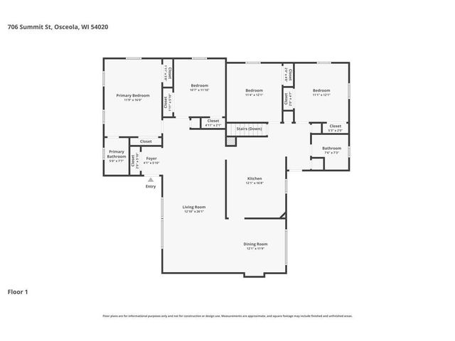 706 Summit Street, Osceola, WI 54020