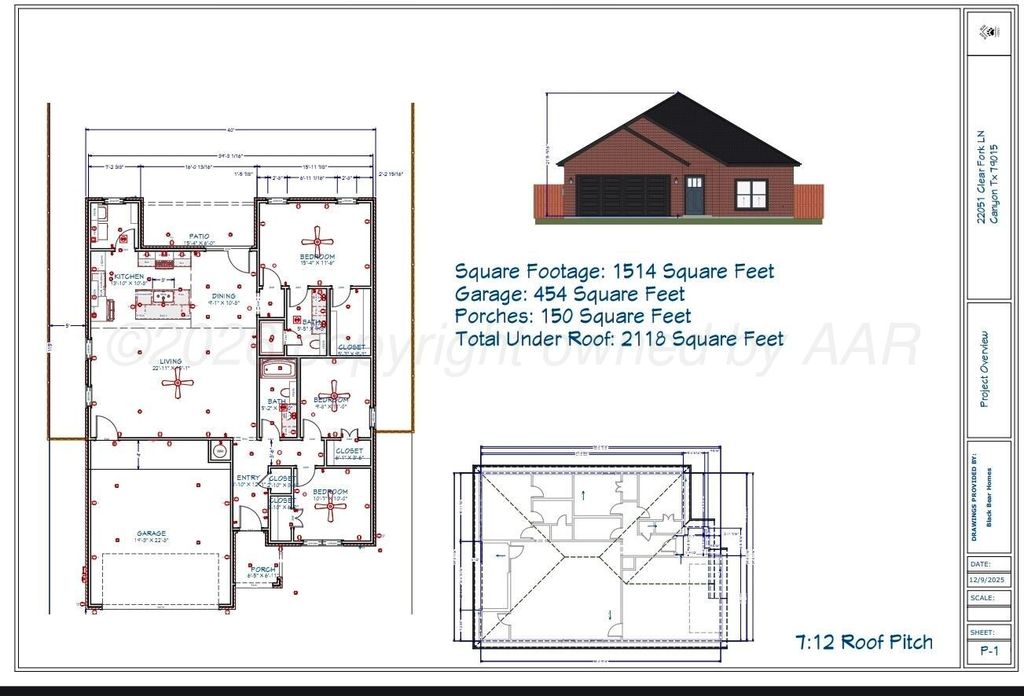 22051 CLEAR FORK Lane, Canyon, TX 79015