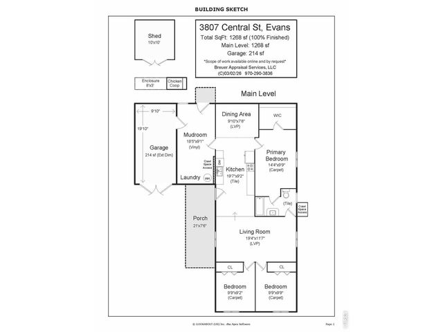 3807 Central St, Evans, CO 80620