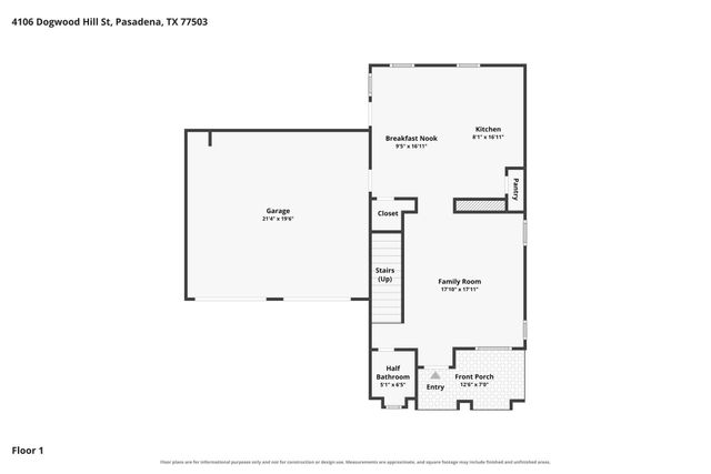 4106 Dogwood Hill Street, Pasadena, TX 77503