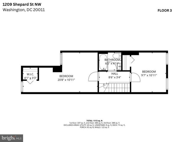 1209 SHEPHERD ST NW, Washington, DC 20011