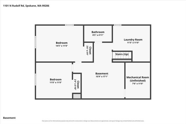 1101 N Rudolf Rd, Spokane Valley, WA 99206