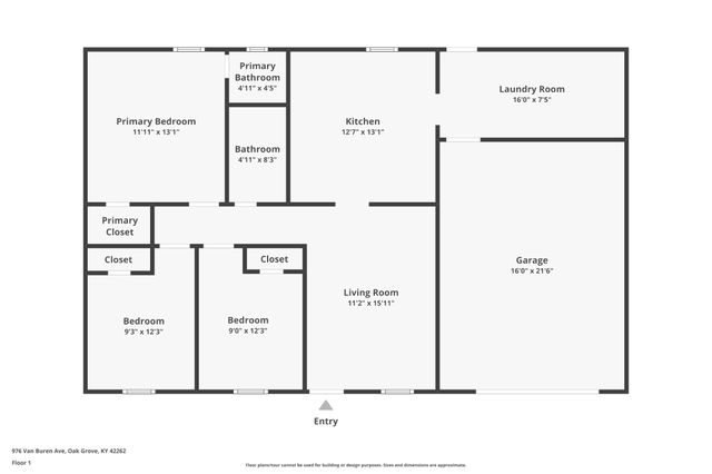 976 Van Buren Ave, Oak Grove, KY 42262