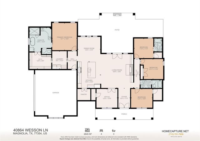 40864 Wesson Lane, Magnolia, TX 77354