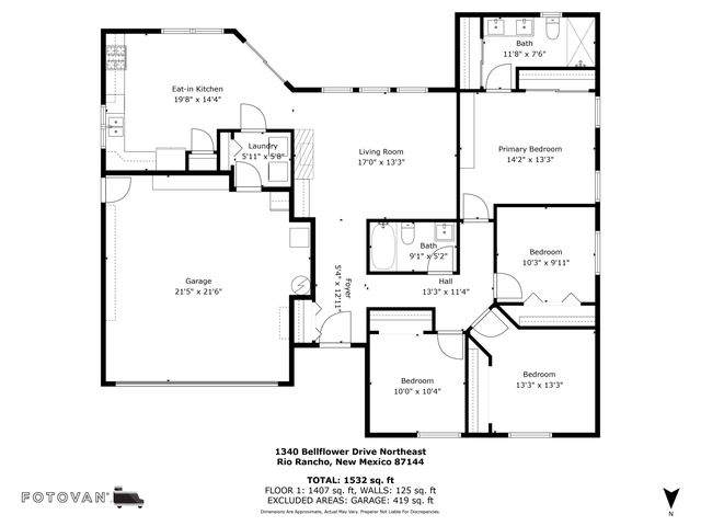 1340 Bellflower Drive NE, Rio Rancho, NM 87144
