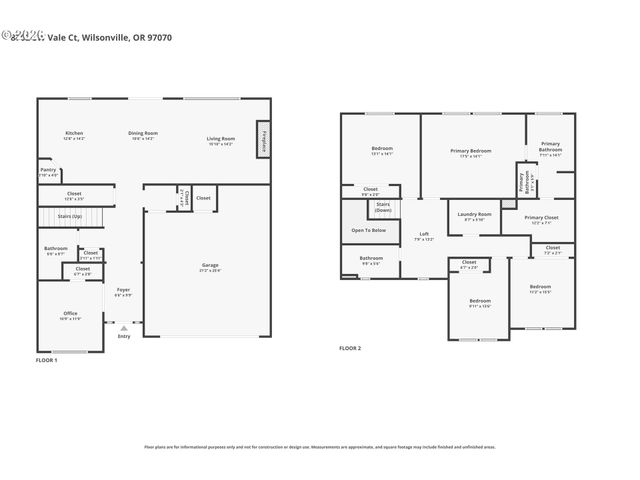 8702 Sw VALE Ct, Wilsonville, OR 97070