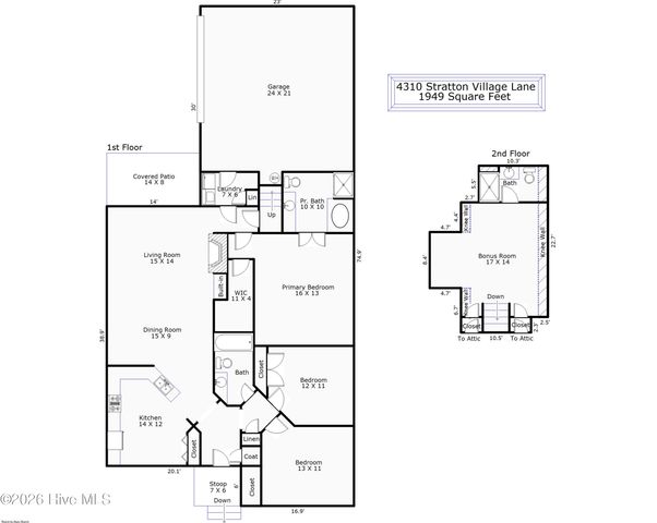 4310 Stratton Village Lane, Wilmington, NC 28409