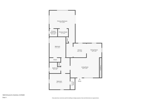 1823 W Acacia St, Stockton, CA 95203