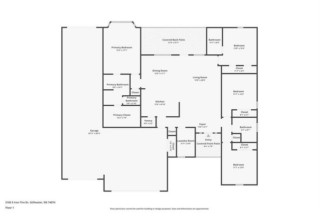 2105 E Iron Tire Drive, Stillwater, OK 74074