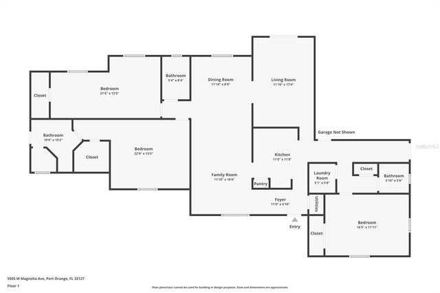 5505 W MAGNOLIA AVENUE, Port Orange, FL 32127
