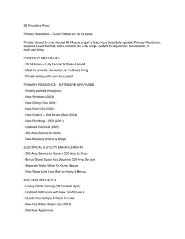 28 Shoulders Ln, S, Lebanon, TN 37090