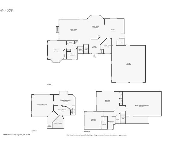 453 DELLWOOD Dr, Eugene, OR 97405