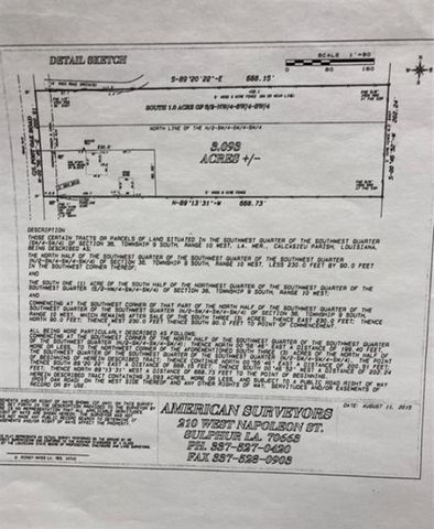 628 S Post Oak Road, Sulphur, LA 70663