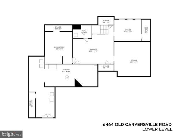 6464 OLD CARVERSVILLE RD, Carversville, PA 18913