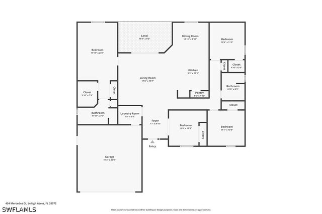 454 Mercedes CT, Lehigh Acres, FL 33972