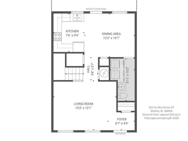 122 Du Rhu Drive F, Mobile, AL 36608