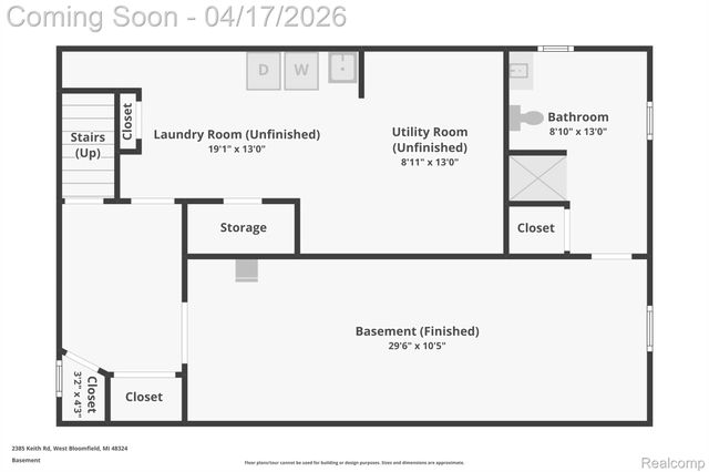 2385 Keith Road, West Bloomfield Charter Township, MI 48324
