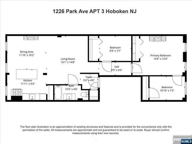 1226 Park Avenue 3, Hoboken, NJ 07030