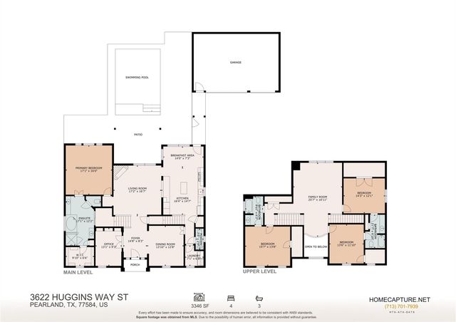 3622 Huggins Way Street, Pearland, TX 77584
