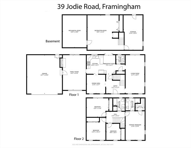 39 Jodie Rd, Framingham, MA 01702