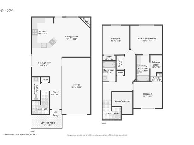 773 Nw FOREST CREEK Dr, Hillsboro, OR 97124