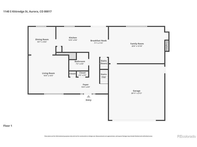 1140 S Kittredge St, Aurora, CO 80017