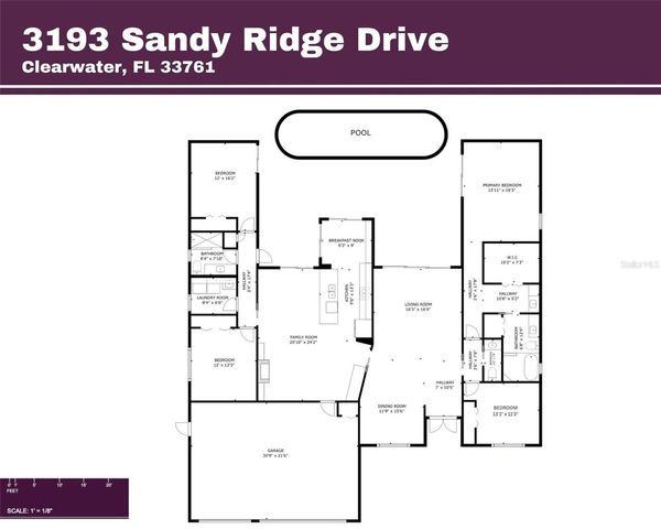 3193 SANDY RIDGE DRIVE, Clearwater, FL 33761