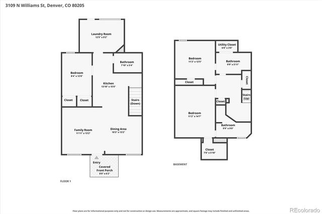 3109 N Williams Street, Denver, CO 80205