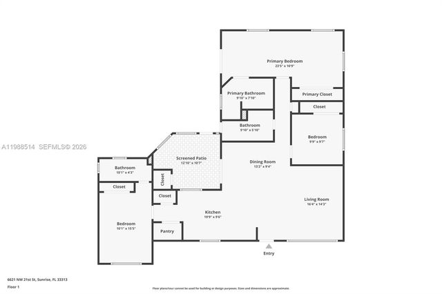 6621 NW 21st Street, Sunrise, FL 33313