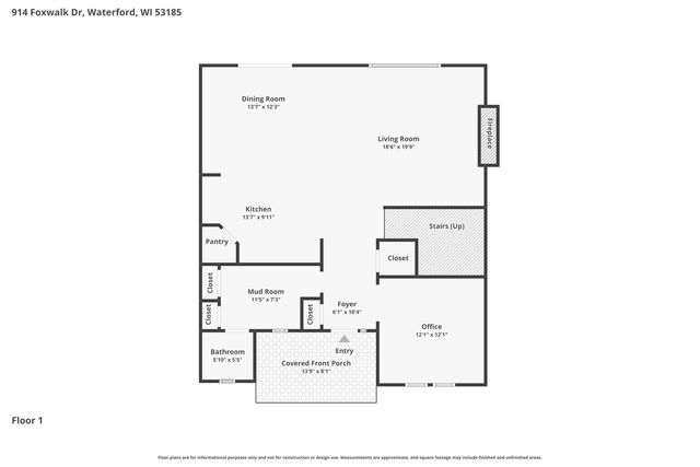 914 Foxwalk DRIVE, Waterford, WI 53185