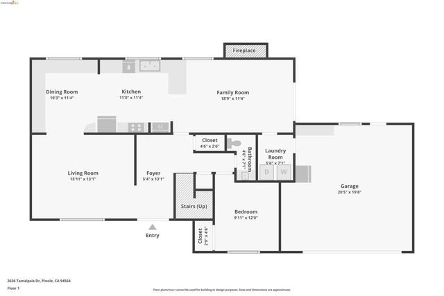2636 Tamalpais Drive, Pinole, CA 94564
