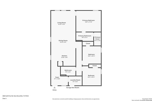 3820 SWIFT FOX RD, New Braunfels, TX 78132