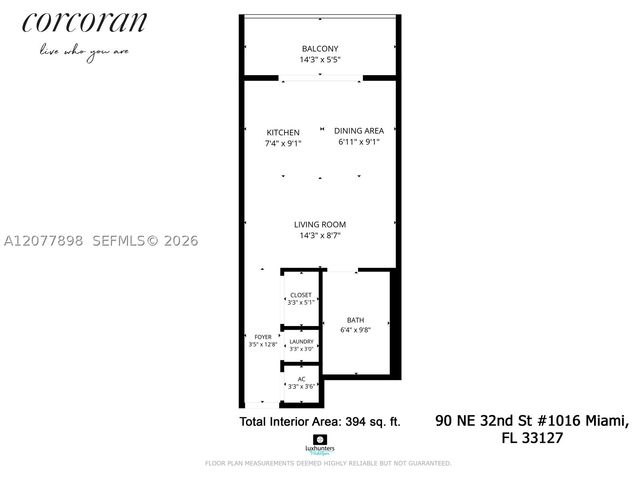 90 NE 32 1016, Miami, FL 33137