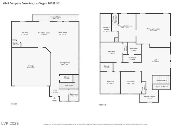 6841 Compass Cove Avenue, Las Vegas, NV 89142