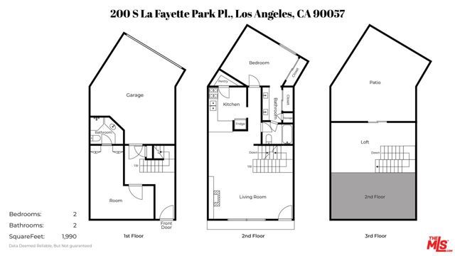 200 S La Fayette Park Place 2, Los Angeles, CA 90057